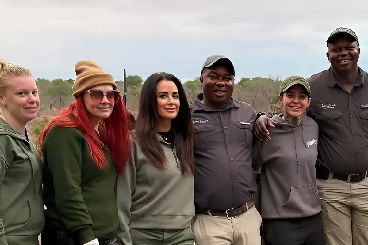 ‘The Real Housewives’ star Kyle Richards experiences the Big 5 in South Africa - lulu