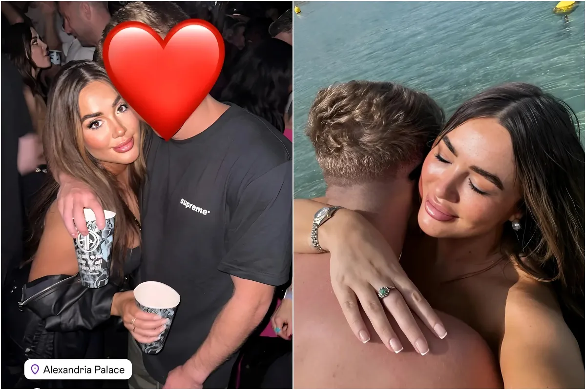 Towie star Frankie Sims shares new snap of mystery man after confessing her love on a night out liennhi