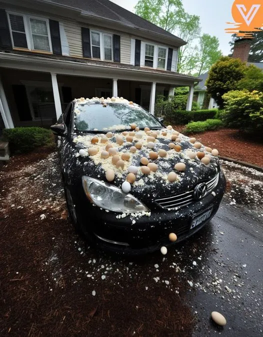 My Neighbor Egged My Car Over Halloween Decorations—You Won’t Believe His Reason