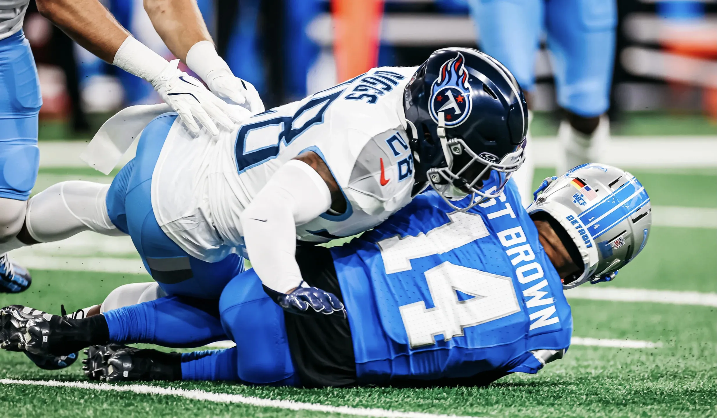 Lions' Amon-Ra St. Brown equals 'Megatron' record