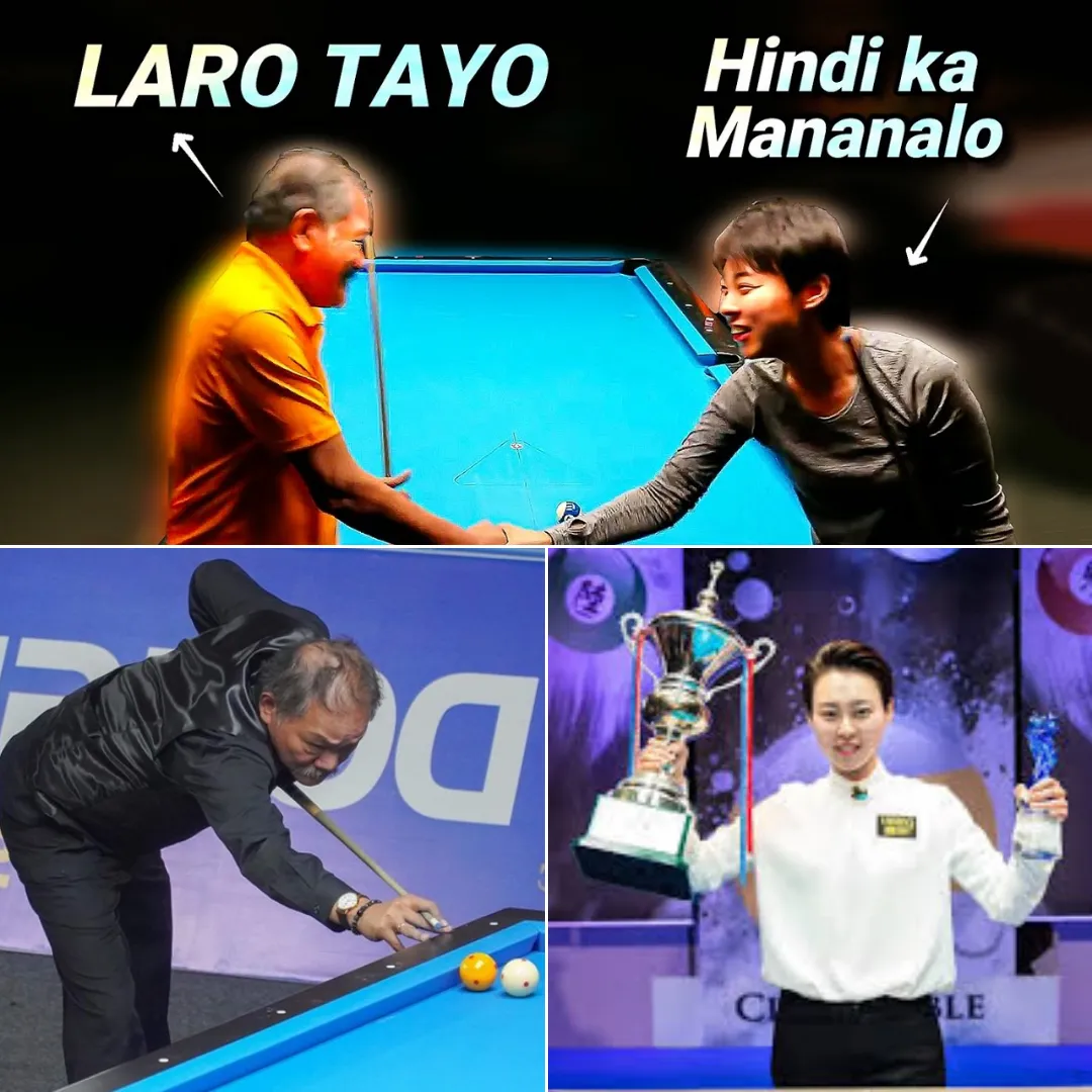 The world's number one female billiards player has confidently declared that she will defeat the legend Efren "The Magician" Reyes.