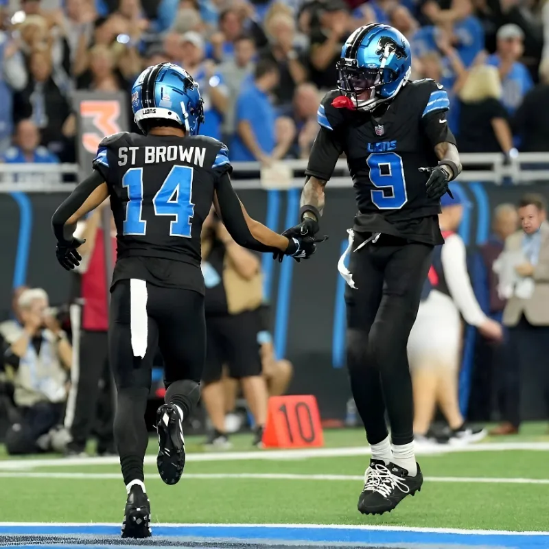 Lions’ Amon-Ra St. Brown Sends 5-Word Message on Jameson Williams