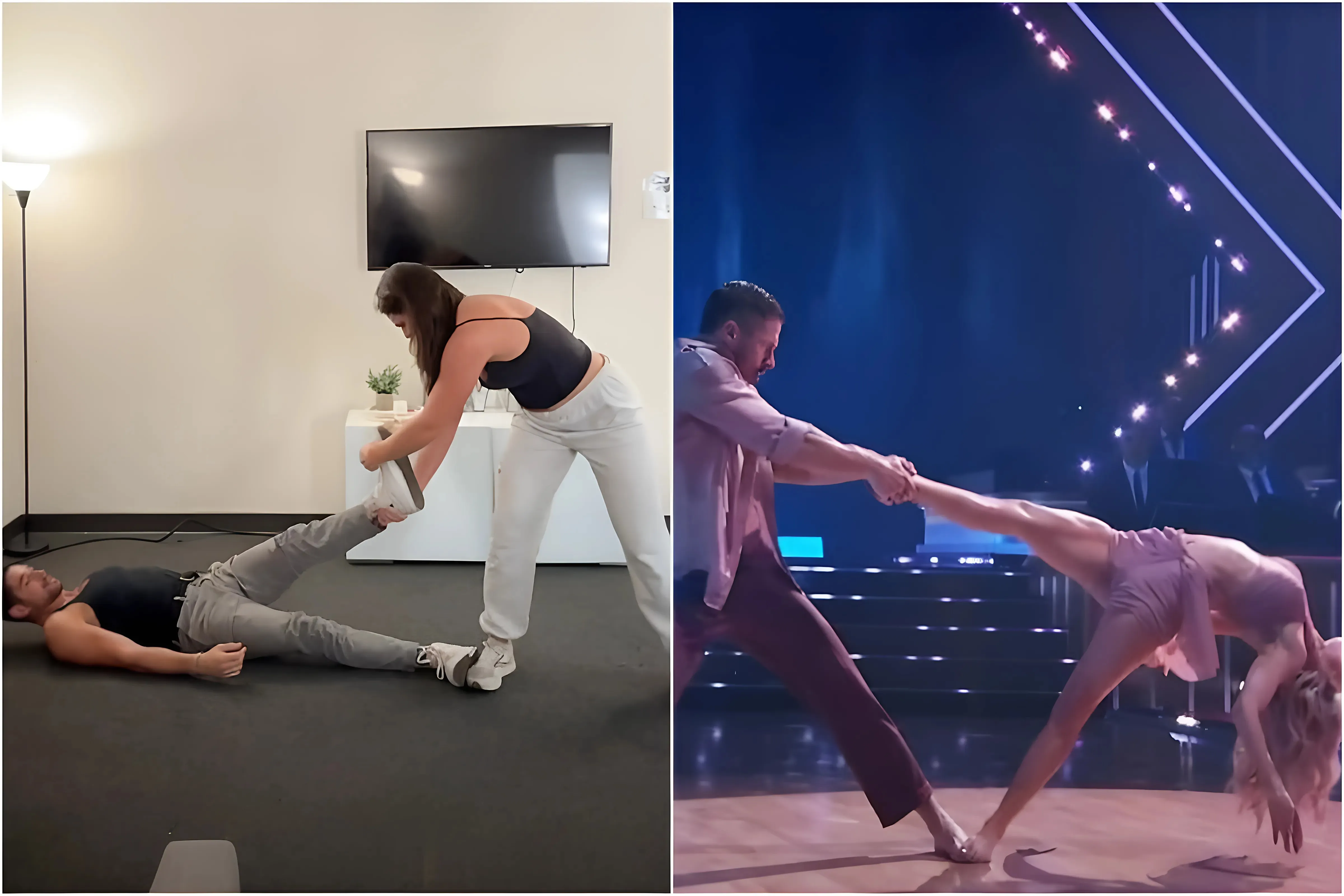 Ilona Maher and Alan Bersten Nail Hilarious 'DWTS' TikTok Dance Challenge - Watch Their Viral Attempt! trucc