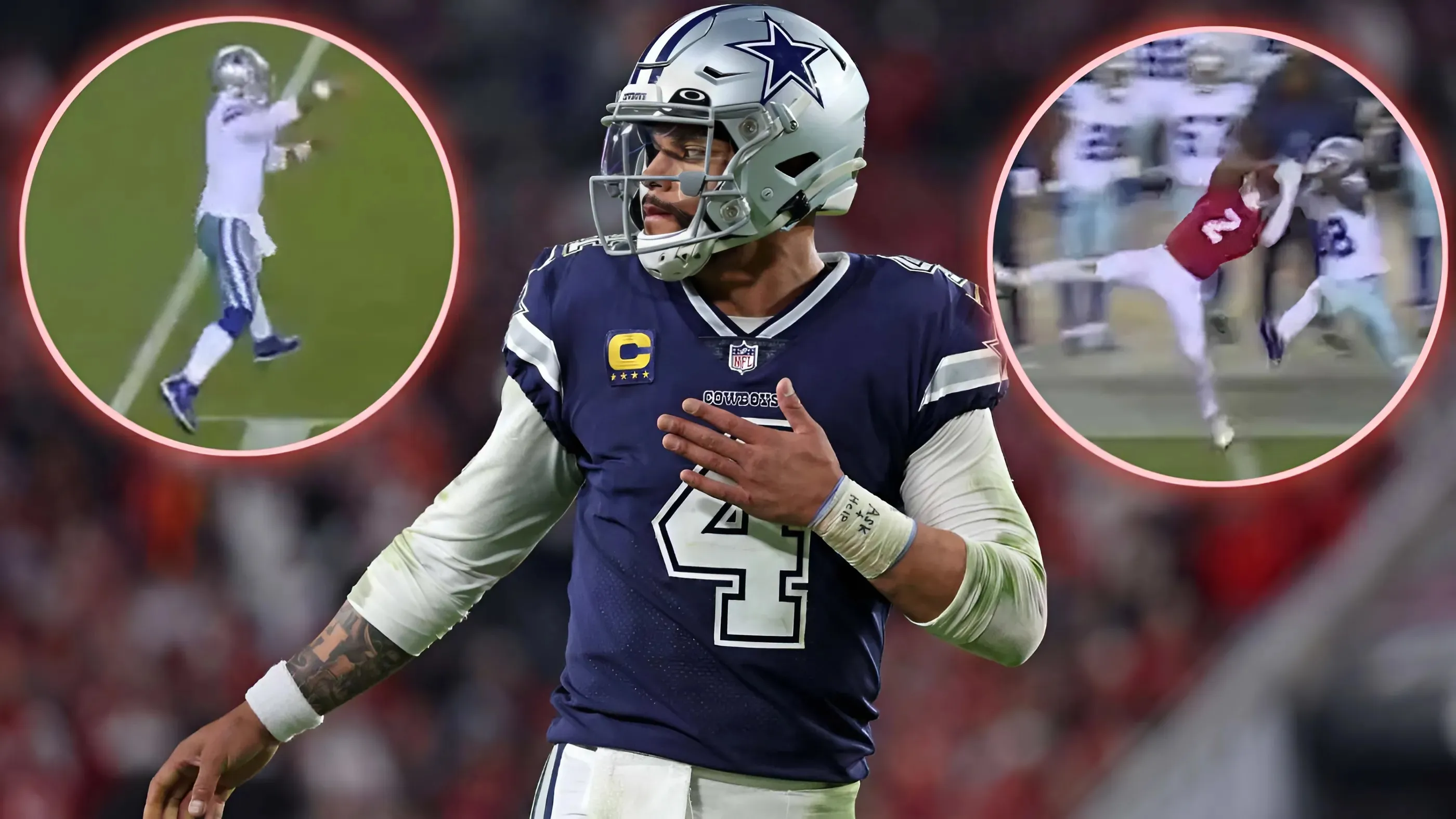 “His contract is worse than Deshaun Watson’s” – Dak Prescott’s yet another embarrassing outing against 49ers has fans raising some serious concerns