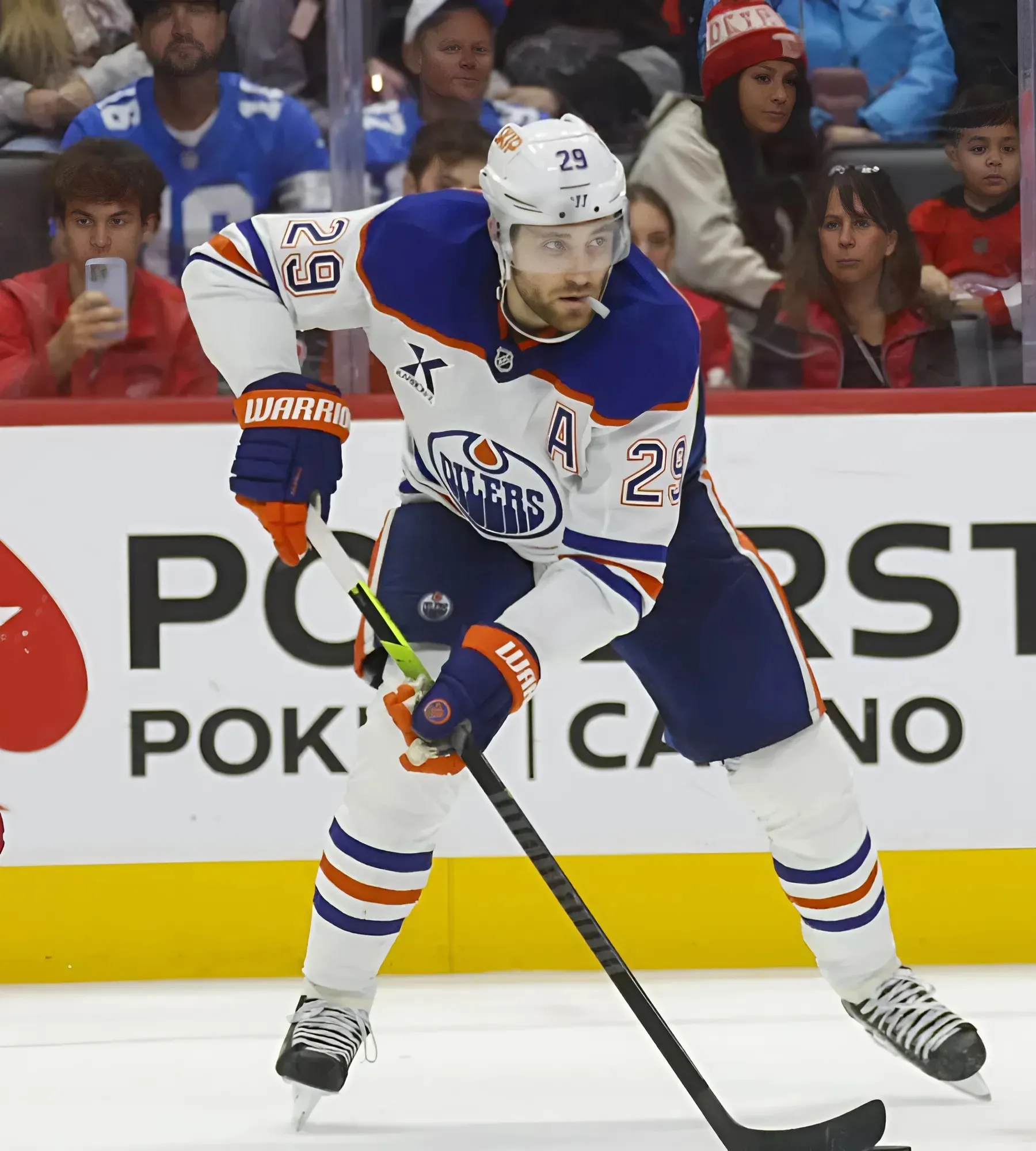 Birthday boy Leon Draisaitl does it all as Oilers beat Red Wings