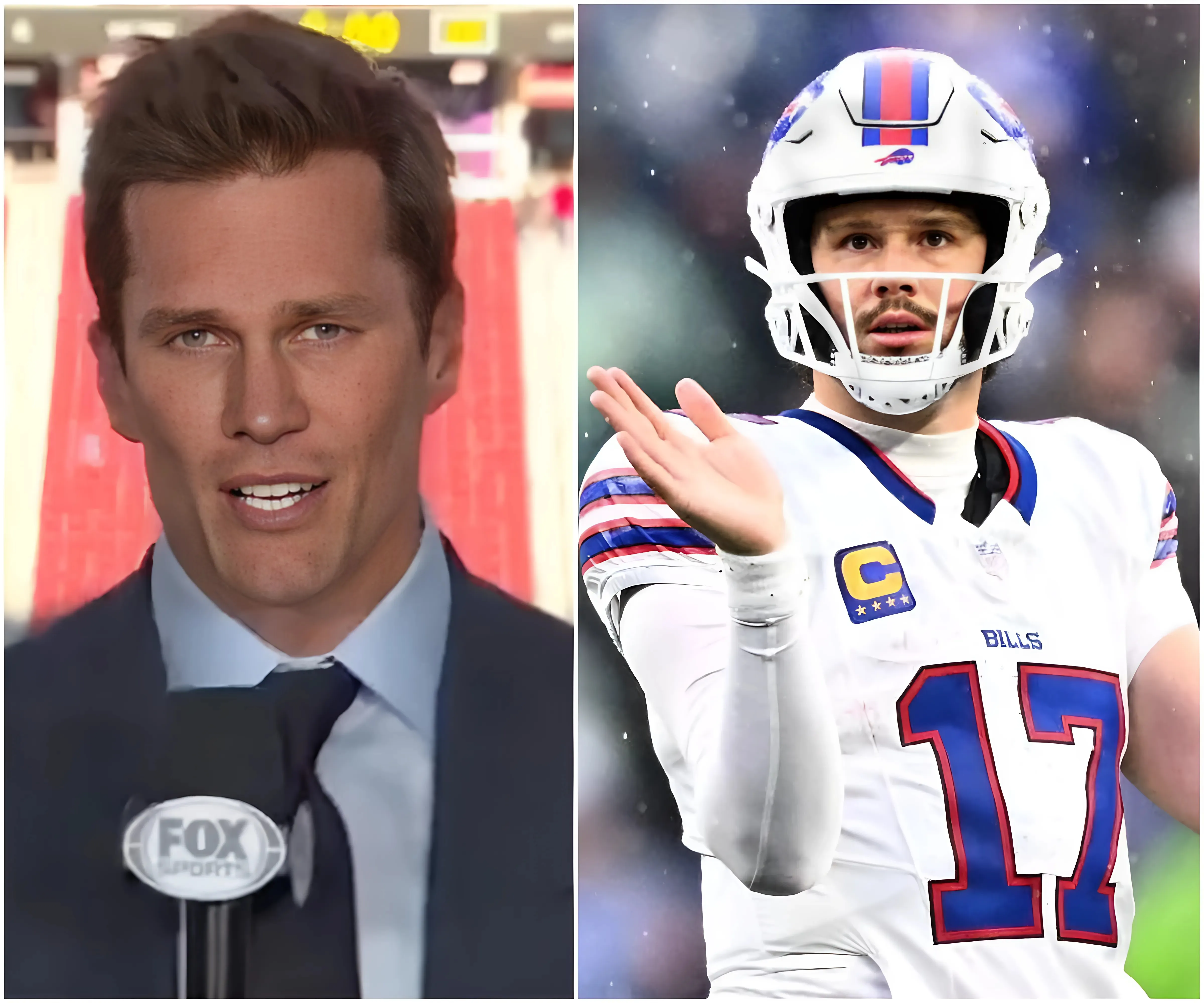 Tom Brady leaves FOX NFL Sunday viewers stunned with offensive Josh Allen comment