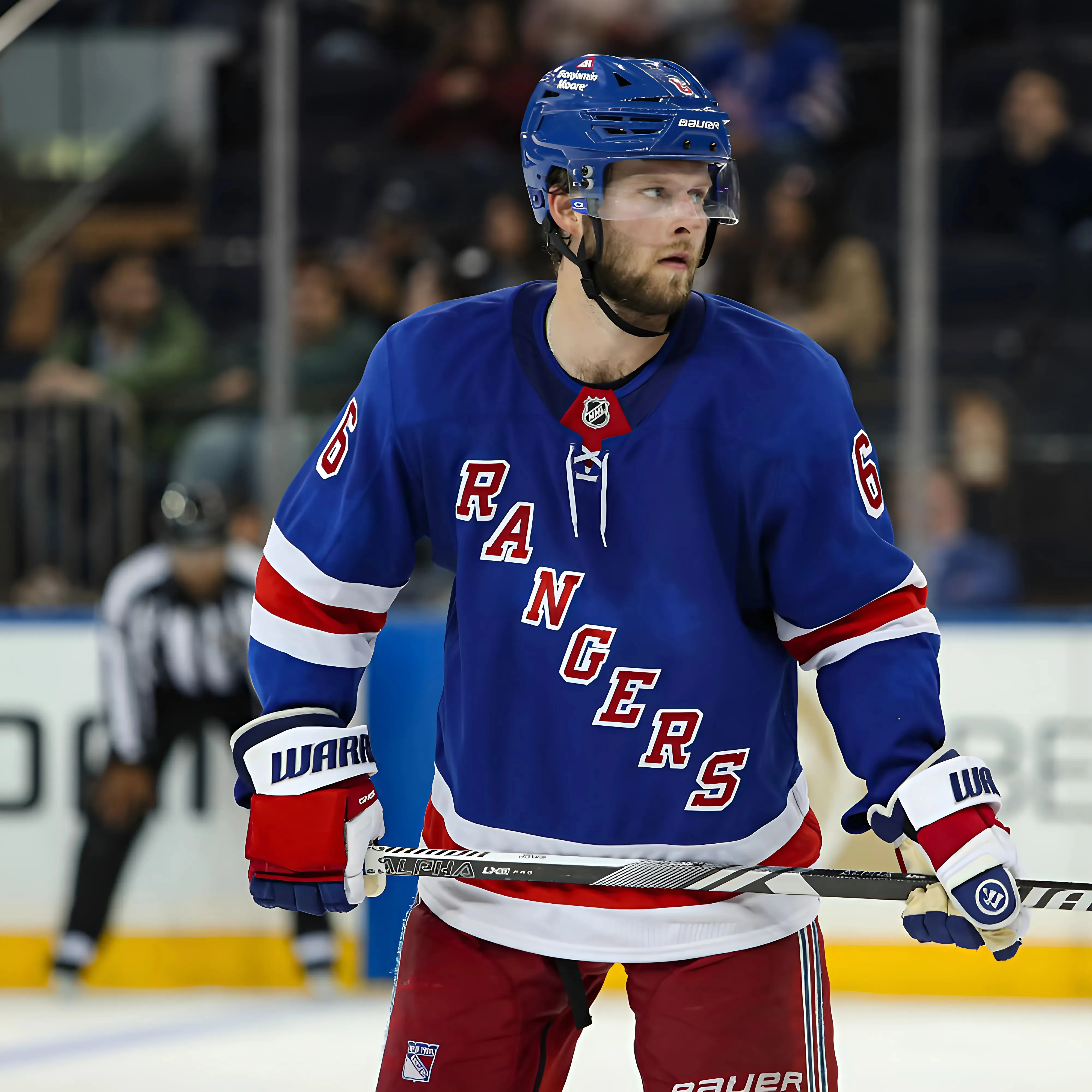 Zac Jones discusses the struggles he faces as the New York Rangers limited his playing time