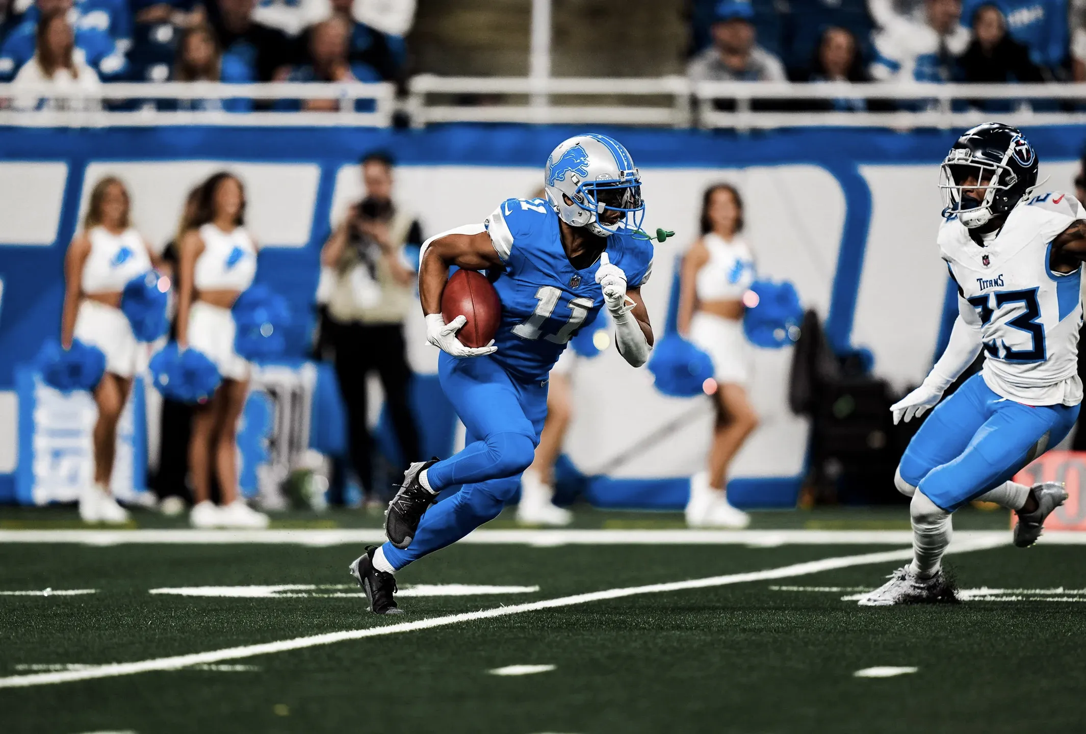 Lions WR Makes Strong Statement After Record-Setting Performance