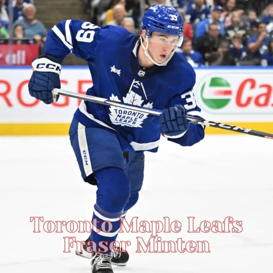 Maple Leafs activate Fraser Minten, assigned to AHL’s Toronto Marlies