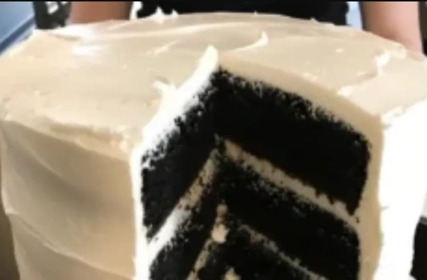 We Cut the Cake at Our Gender-Reveal Party, and It Turned Out Black – My MIL, Dressed in Black, Stood Aside and Cried