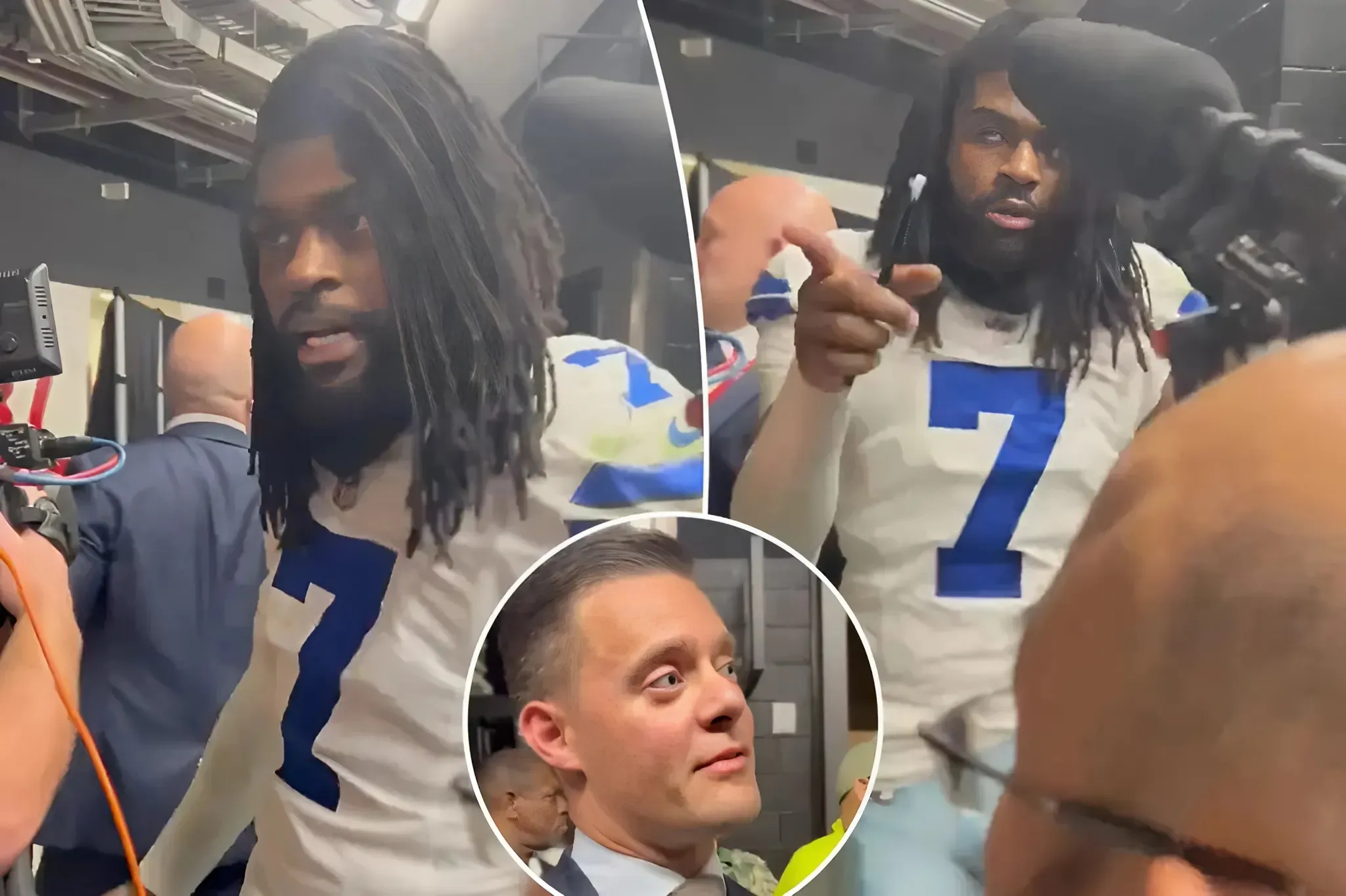 Cowboys Star’s Bizarre 4-Word Message to Reporter Goes Viral