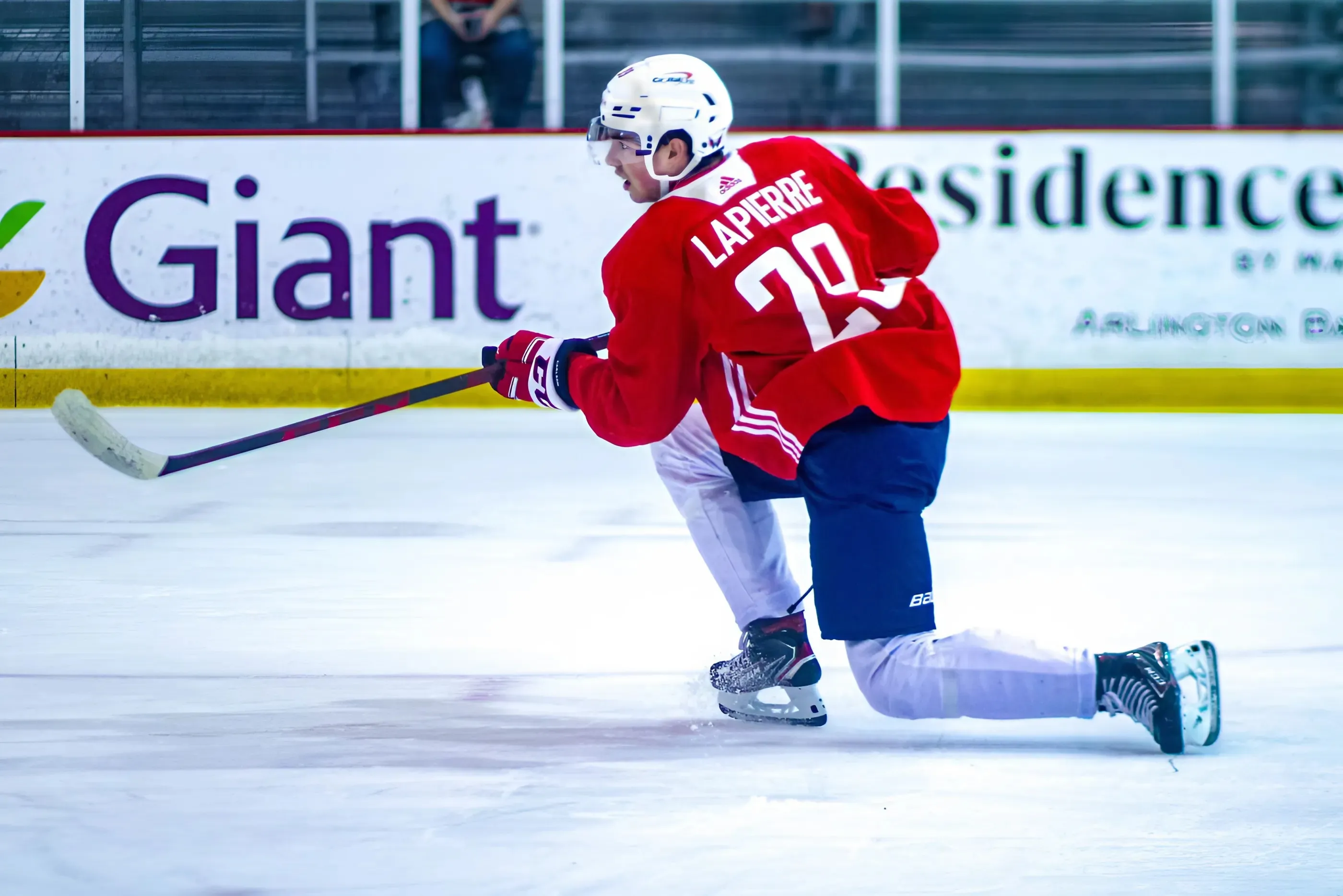 Hendrix Lapierre replaced on third line by Spencer Carbery at practice after beginning season with no points in seven games