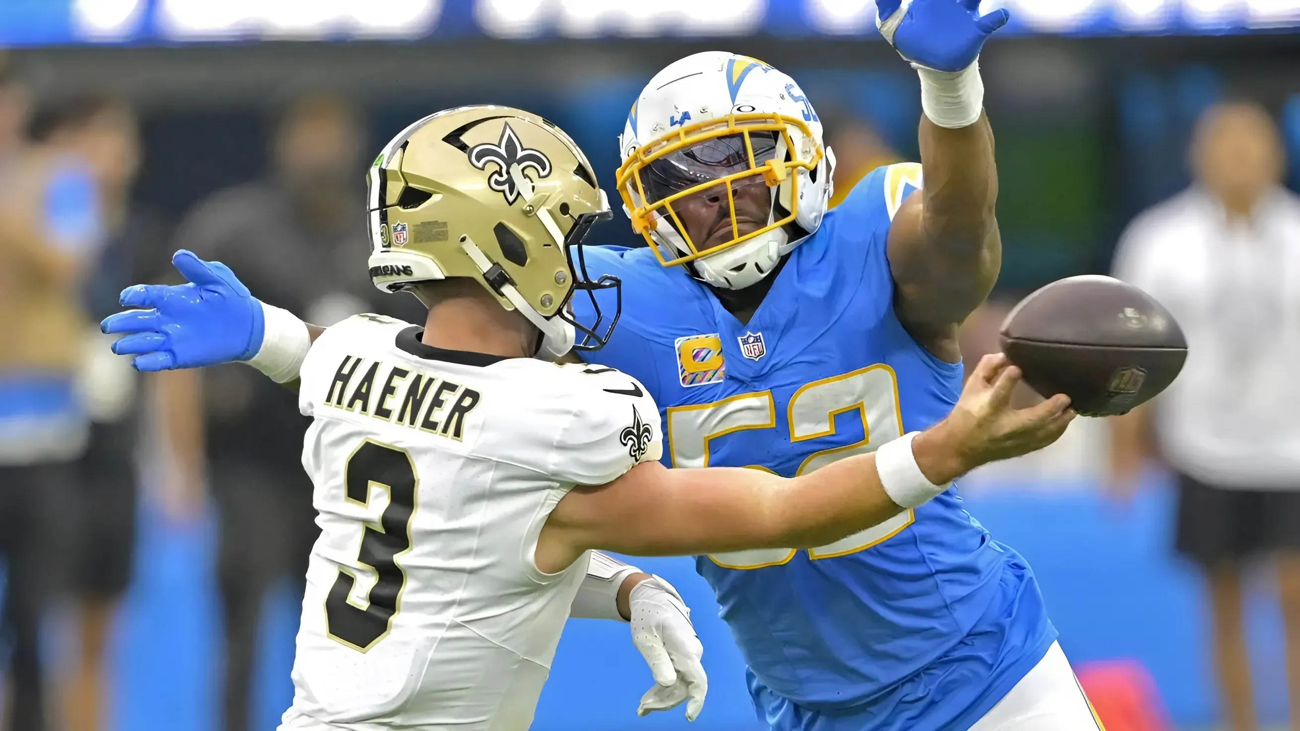 Saints' young playmaker shows why they drafted him, but it ends way too quickly in loss to Chargers