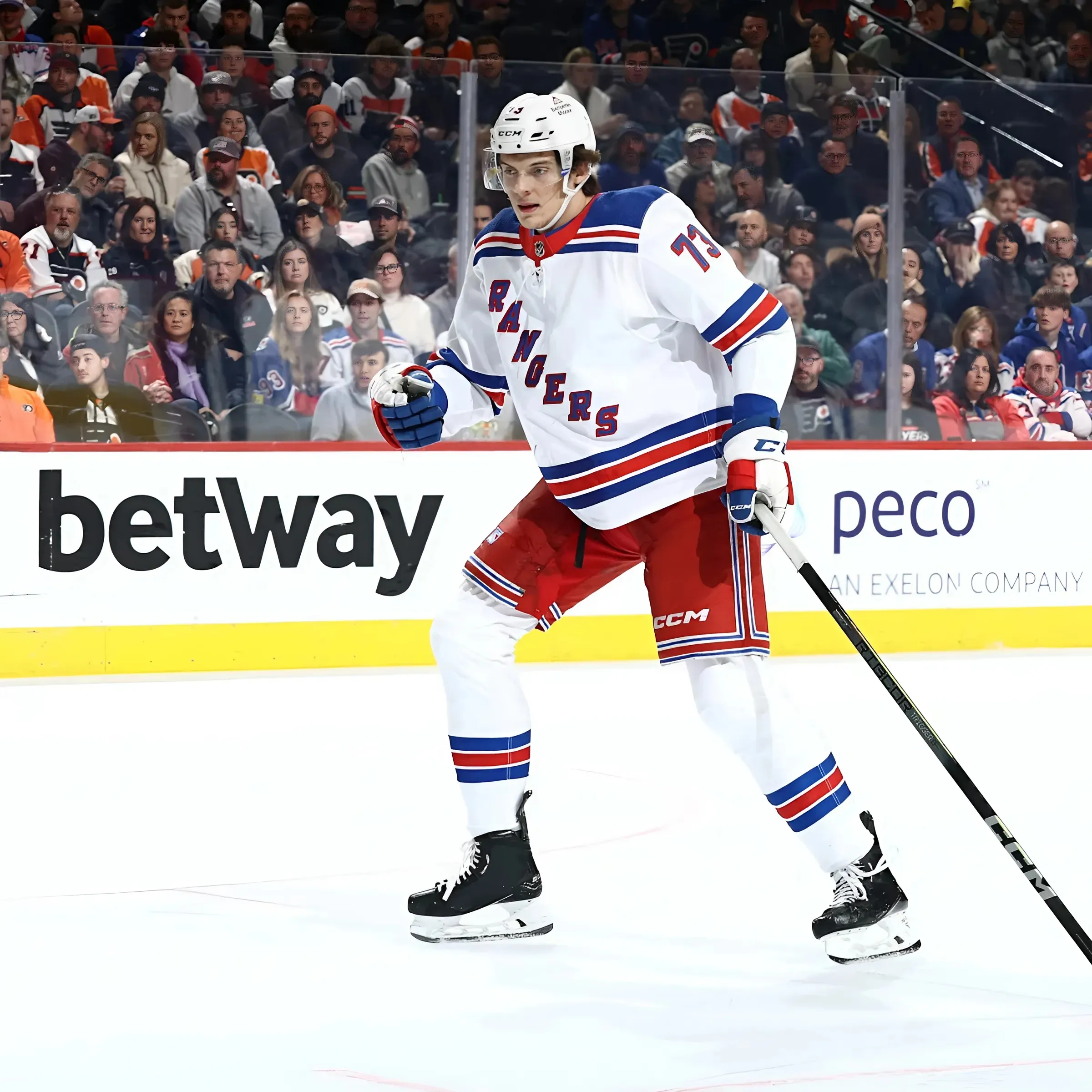 Rempe-Mania returns to Rangers, popular forward recalled from Hartford of AHL