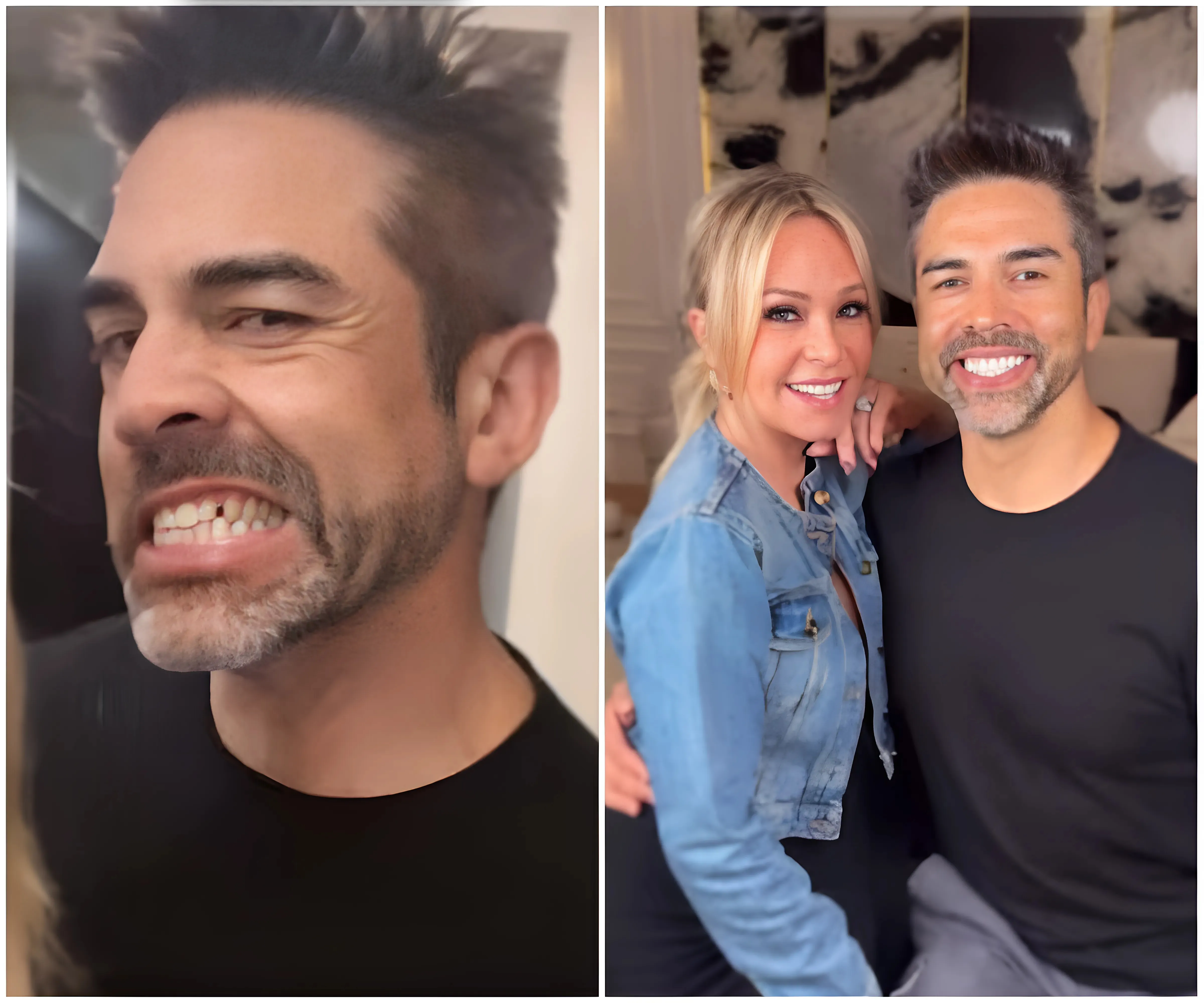 "Tamra & Eddie Judge excitedly show off their new teeth: 'It's like just driving a supercar out of the showroom!'"