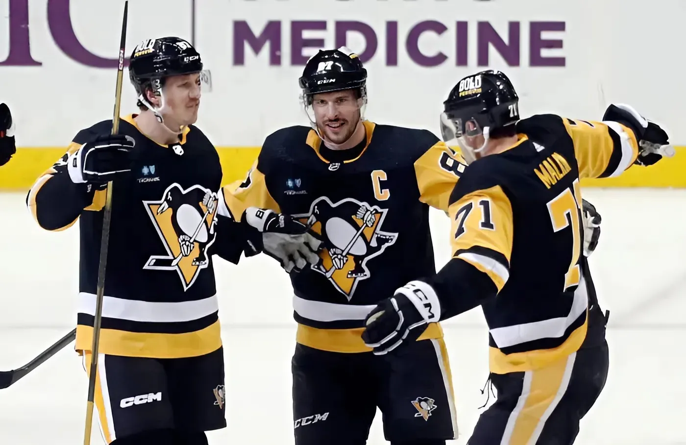 Crosby, Malkin Appear Slated To Skate Together As Penguins Load Top Line