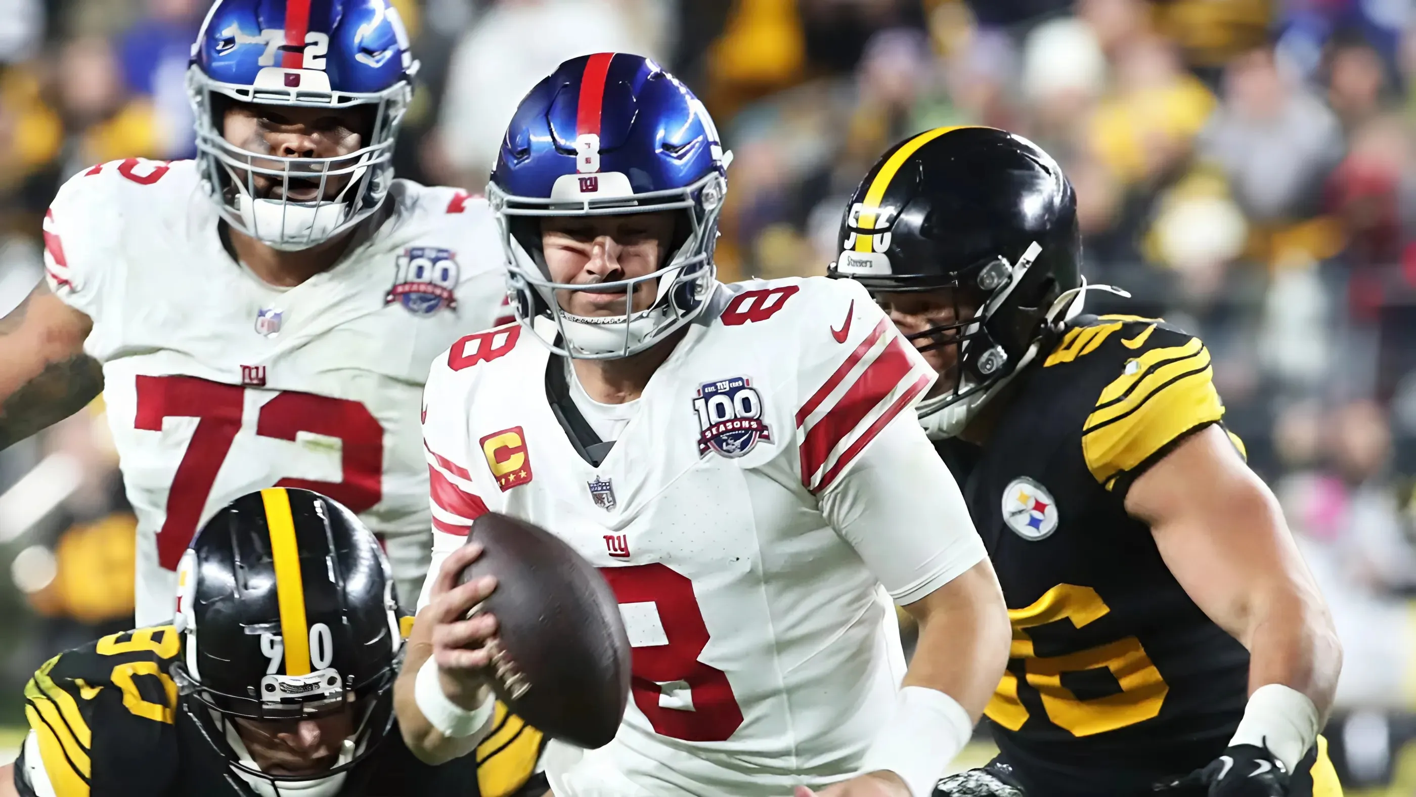 Daniel Jones made one costly mistake late in loss to Steelers