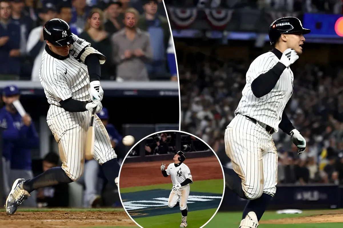 Anthony Volpe sends Yankee Stadium into a frenzy with go-ahead Game 4 grand slam - lulu