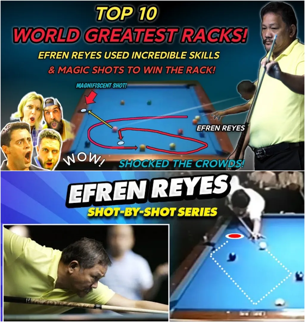 One of the most famous matches in Reyes' career took place in the World Pool Championship, where he faced off against some of the top players in the world.