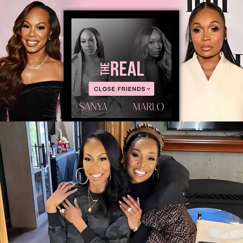 ‘RHOA’ Stars Sanya Richards-Ross & Marlo Hampton To Co-Host ‘The Real Close Friends’ Podcast