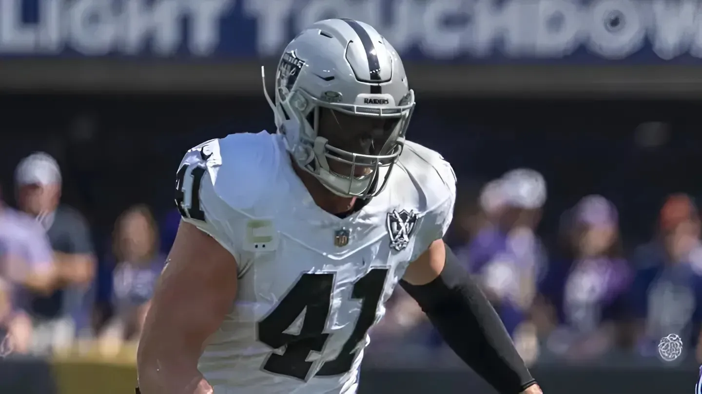 Las Vegas Raiders Linebacker Robert Spillane Returns To First In Solo Tackles