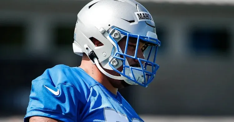 Lions take rookie OG Christian Mahogany off NFI list, add him to 53-man roster