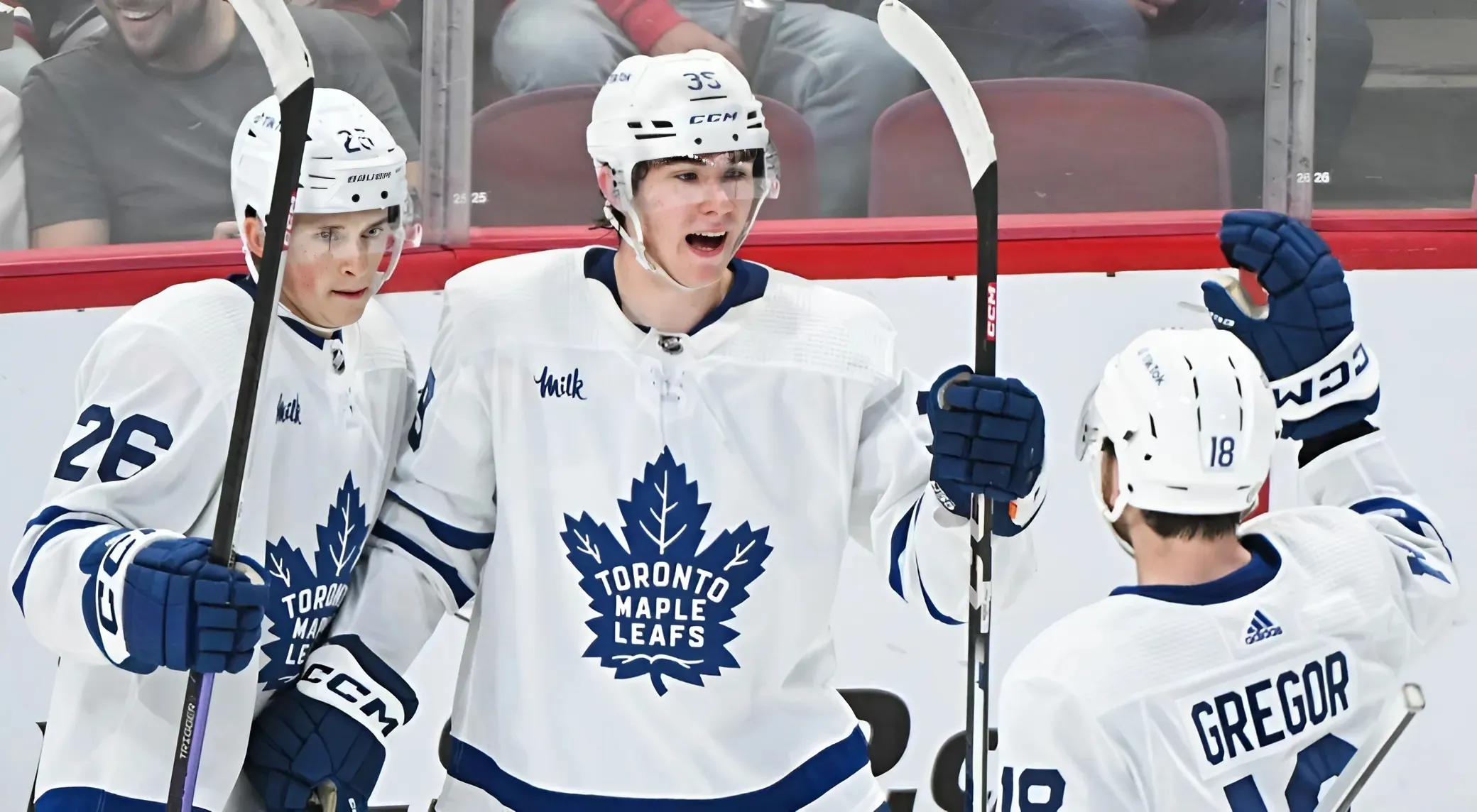 Maple Leafs assign forward Fraser Minten to AHL