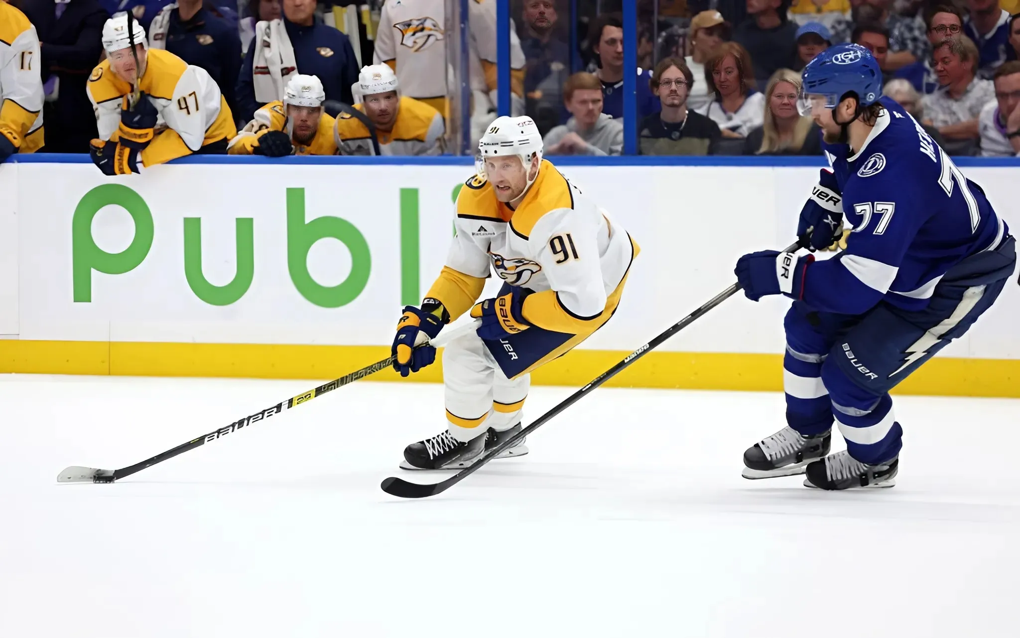 "NHL News: Former Lightning star Steven Stamkos has ‘pretty weird night’ returning to Tampa with Predators"