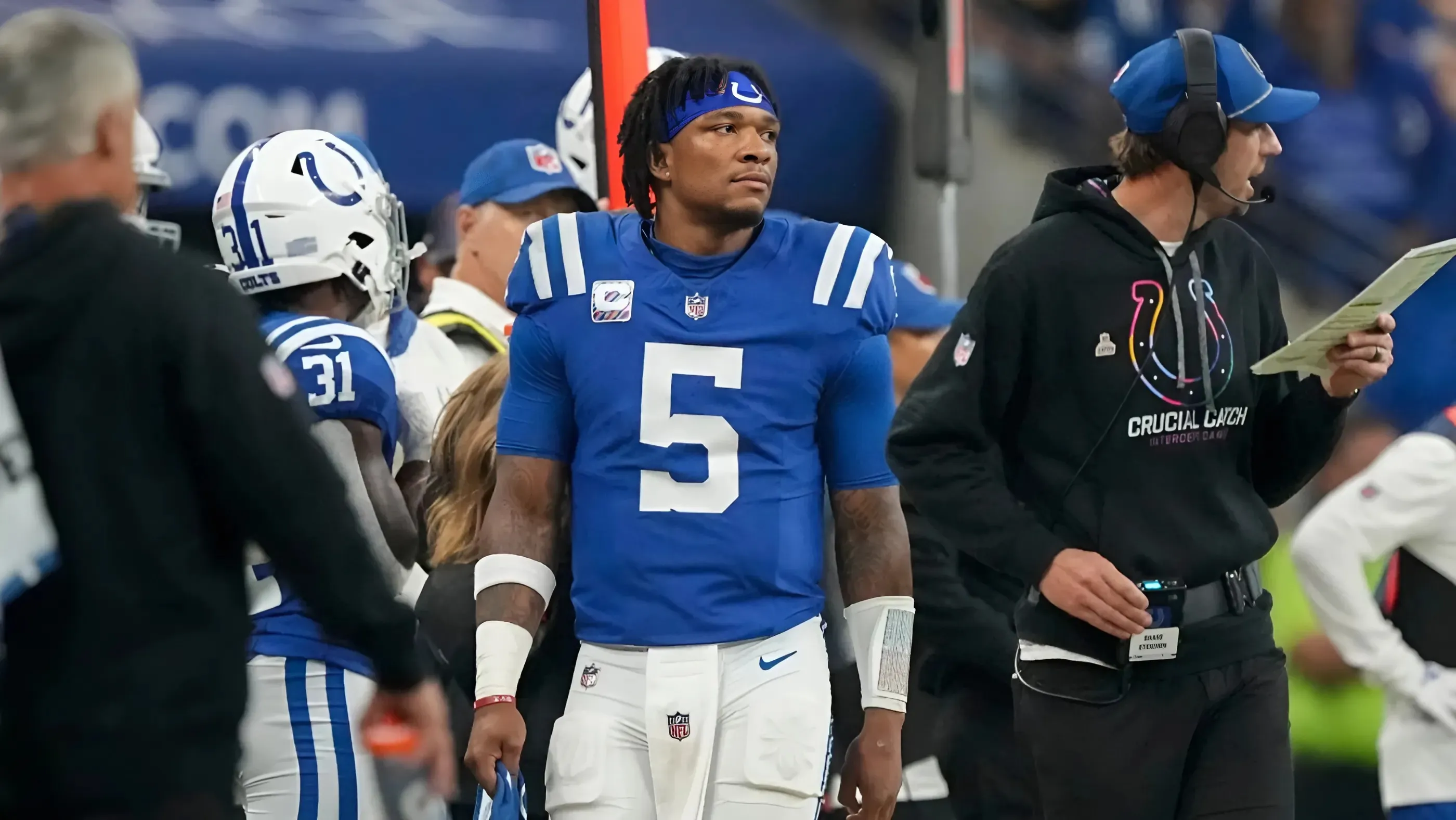 Colts HC Shane Steichen clarifies QB decision between Anthony Richardson, Joe Flacco ‘going forward’