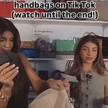 Teresa Giudice and Gia Under Fire for Reselling Designer Handbags on TikTok: What's the Buzz