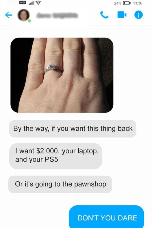 My Ex Demanded I Buy Engagement Ring back from Her after We Broke Up – I Gave Her a Reality Check