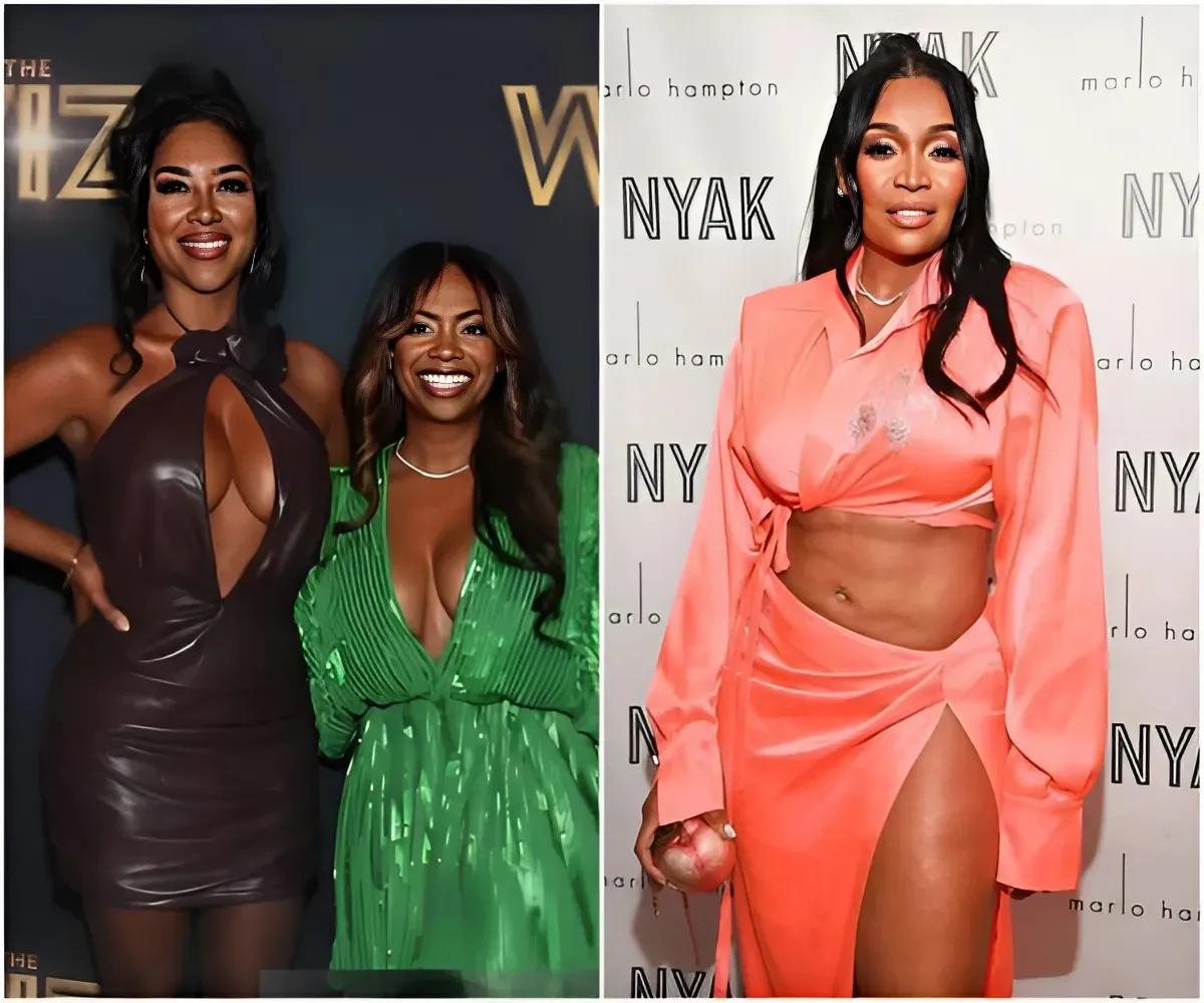 "'The Lady with the Heavy Tongue': Kandi Burruss, Kenya Moore, and RHOA Fans Slam Marlo Hampton for 'Putting Down' Her Co-Star"