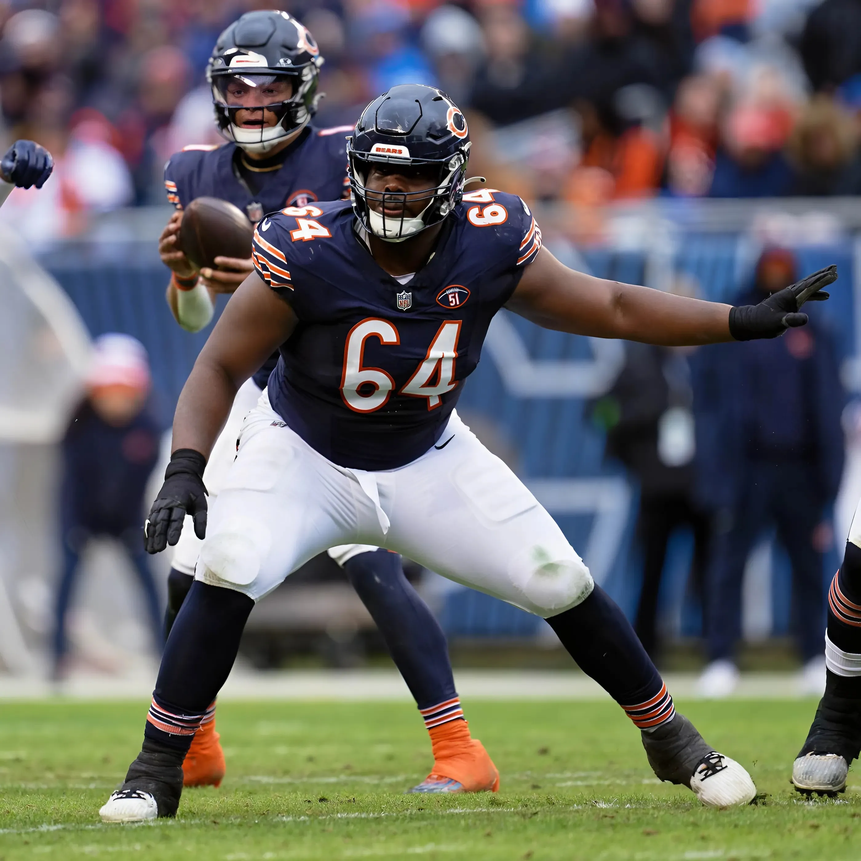 Bears Make Move at OL as Nate Davis Trade Rumors Heat Up