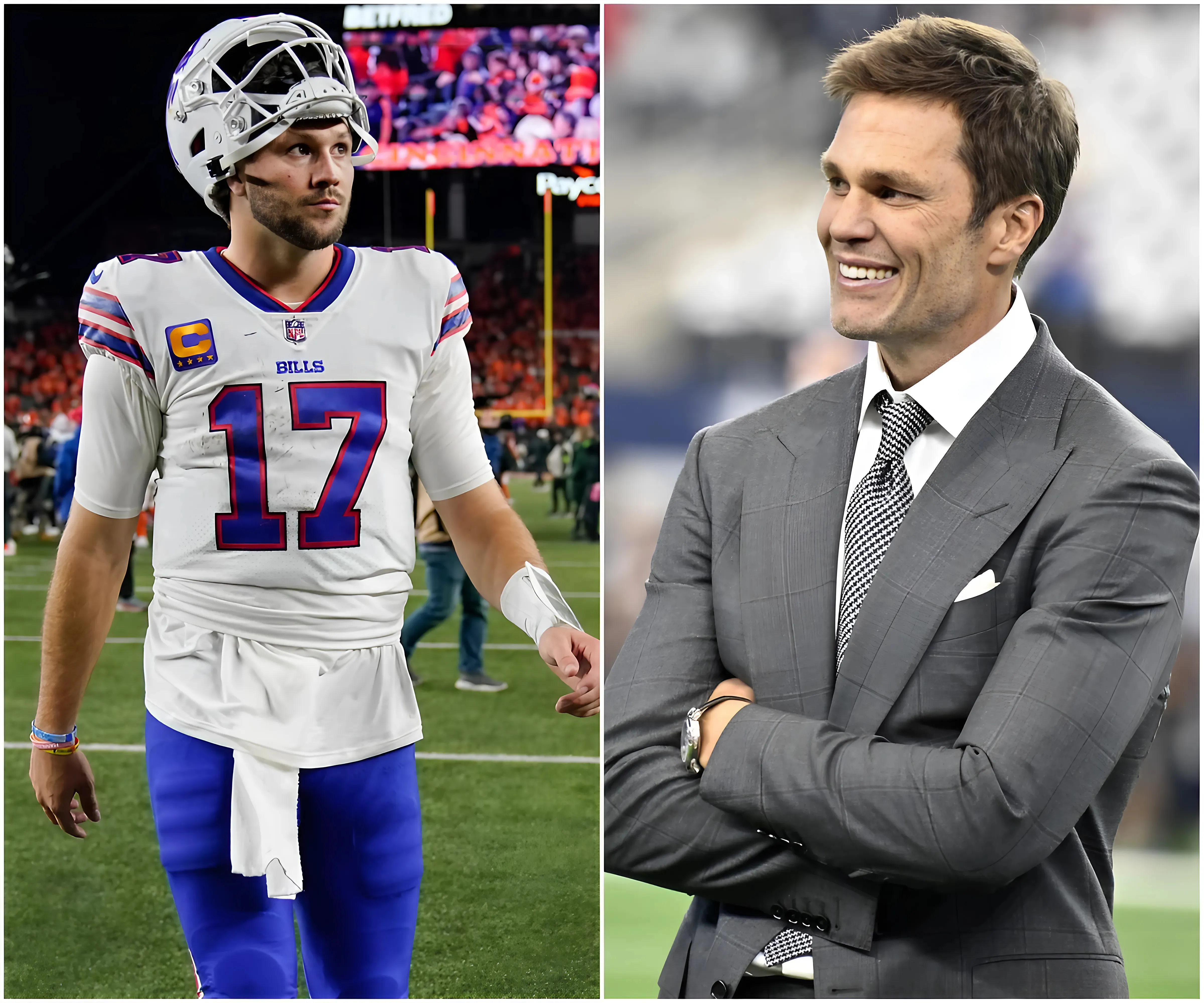 Josh Allen's feelings about Tom Brady made clear after being subject to offensive comment