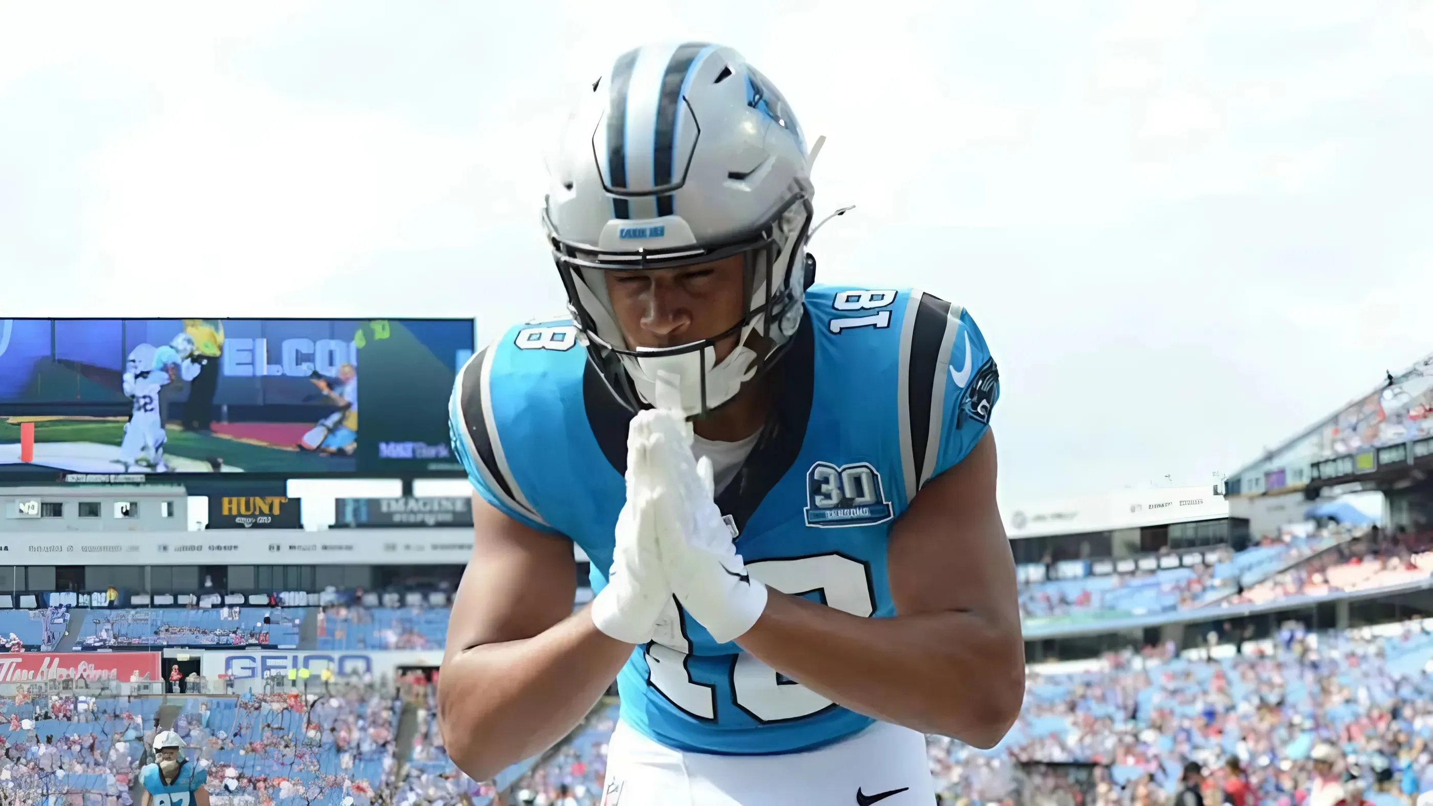 Panthers coach Dave Canales gushes over rookie WR Jalen Coker