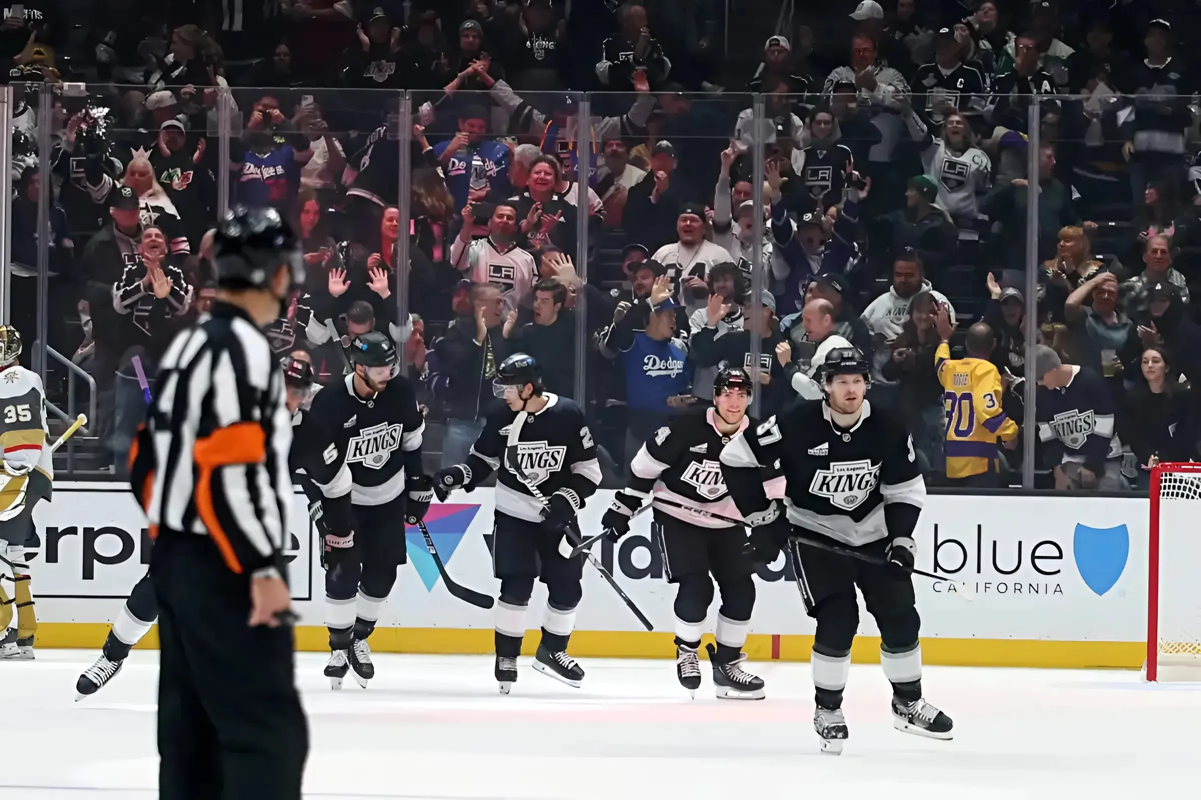 Golden Knights stumble on road, fall 6-3 to Kings