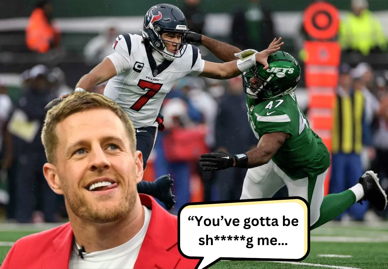 JJ Watt did not hide emotion after learning Texans' underdog status vs. Jets