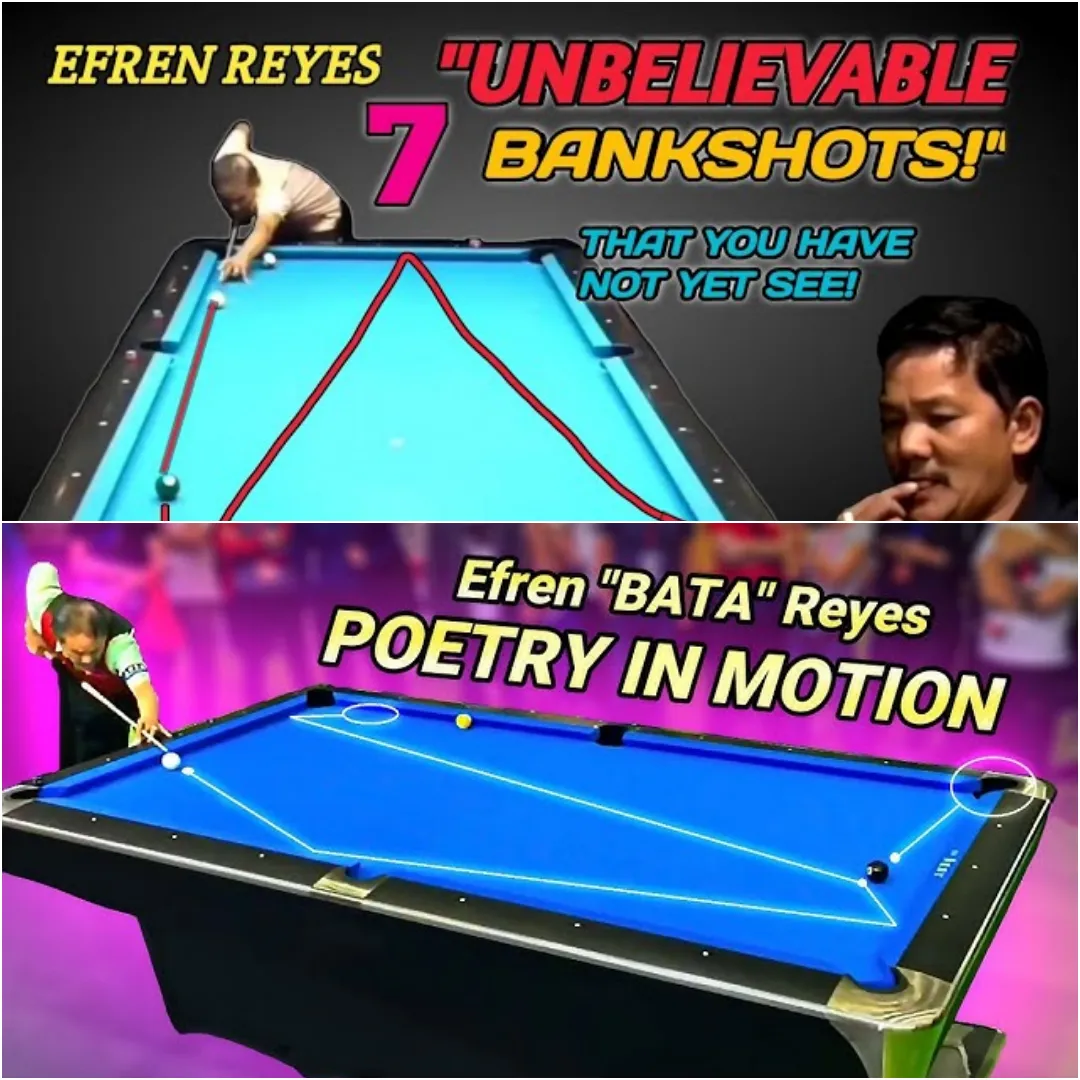 Known as "The Magician" for his incredible skills on the pool table, Reyes has wowed audiences with his unbelievable bankshots and record-breaking performances