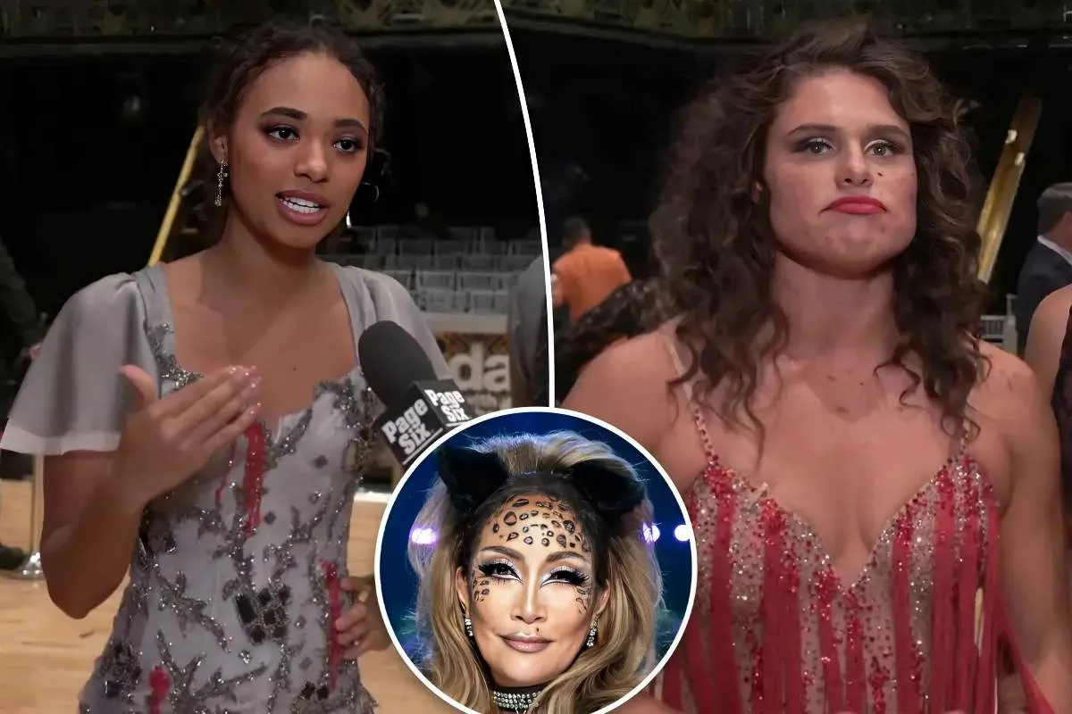 ‘Dancing With the Stars’ contestants Ilona Maher, Chandler Kinney react to Carrie Ann Inaba’s critical scoring of their performances tram