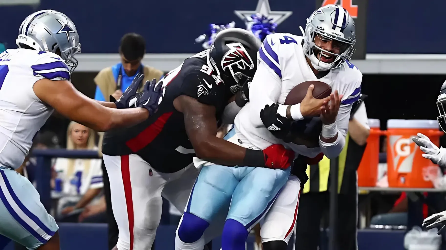 Cowboys star Dak Prescott's blunt message ahead of must-win Falcons clash