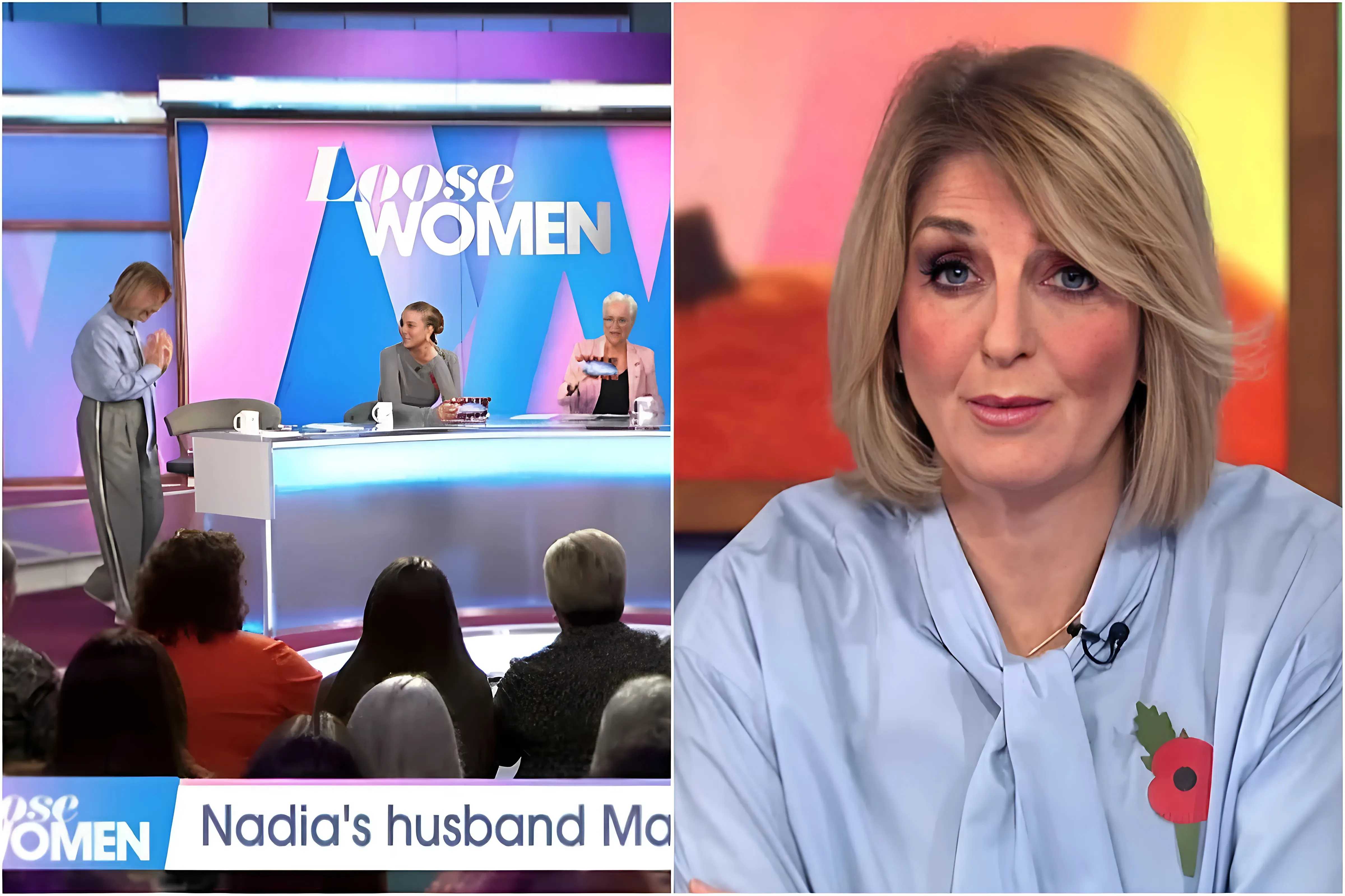 Kaye Adams walks out of Loose Women studio after 'choking up' on-air trucc