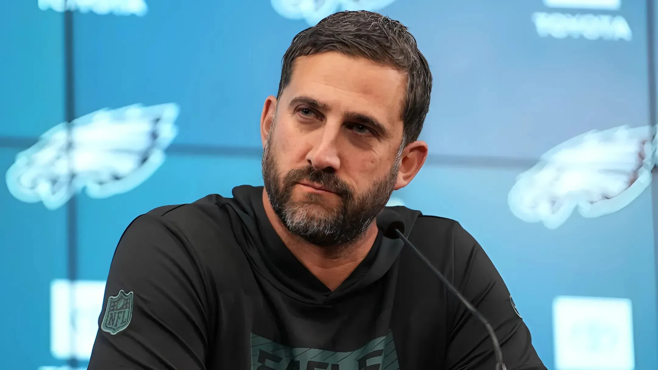 Nick Sirianni discusses state of Eagles roster prior to NFL trade deadline.