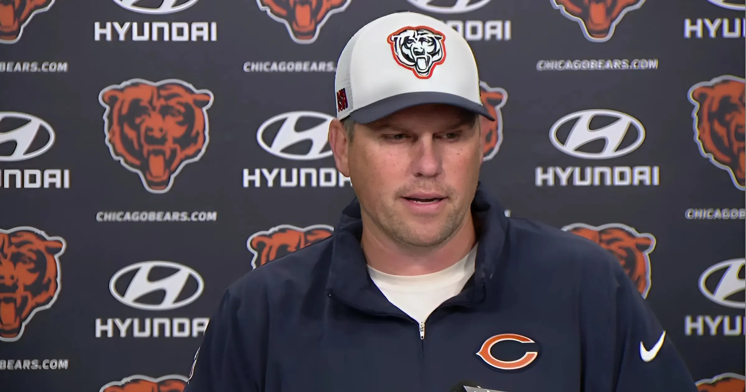 Sports Bears offensive coordinator Waldron defends play that led to fumble, embarrassment Sunday