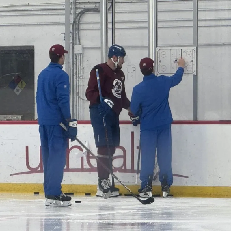 Valeri Nichushkin Skates After Team Practice