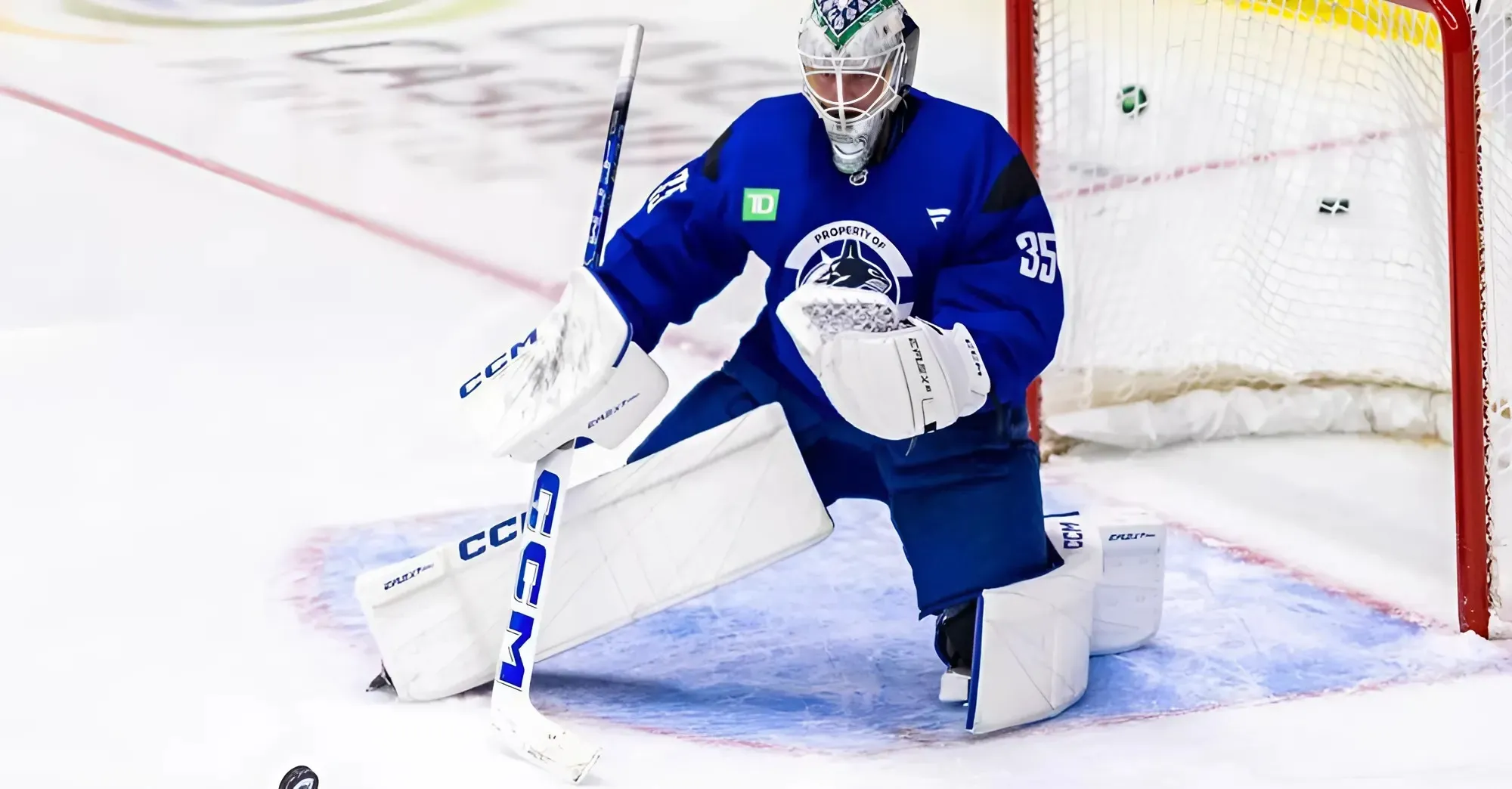 Spotted: Thatcher Demko sighting at Vancouver Canucks practice sparks excitement ahead of important road trip