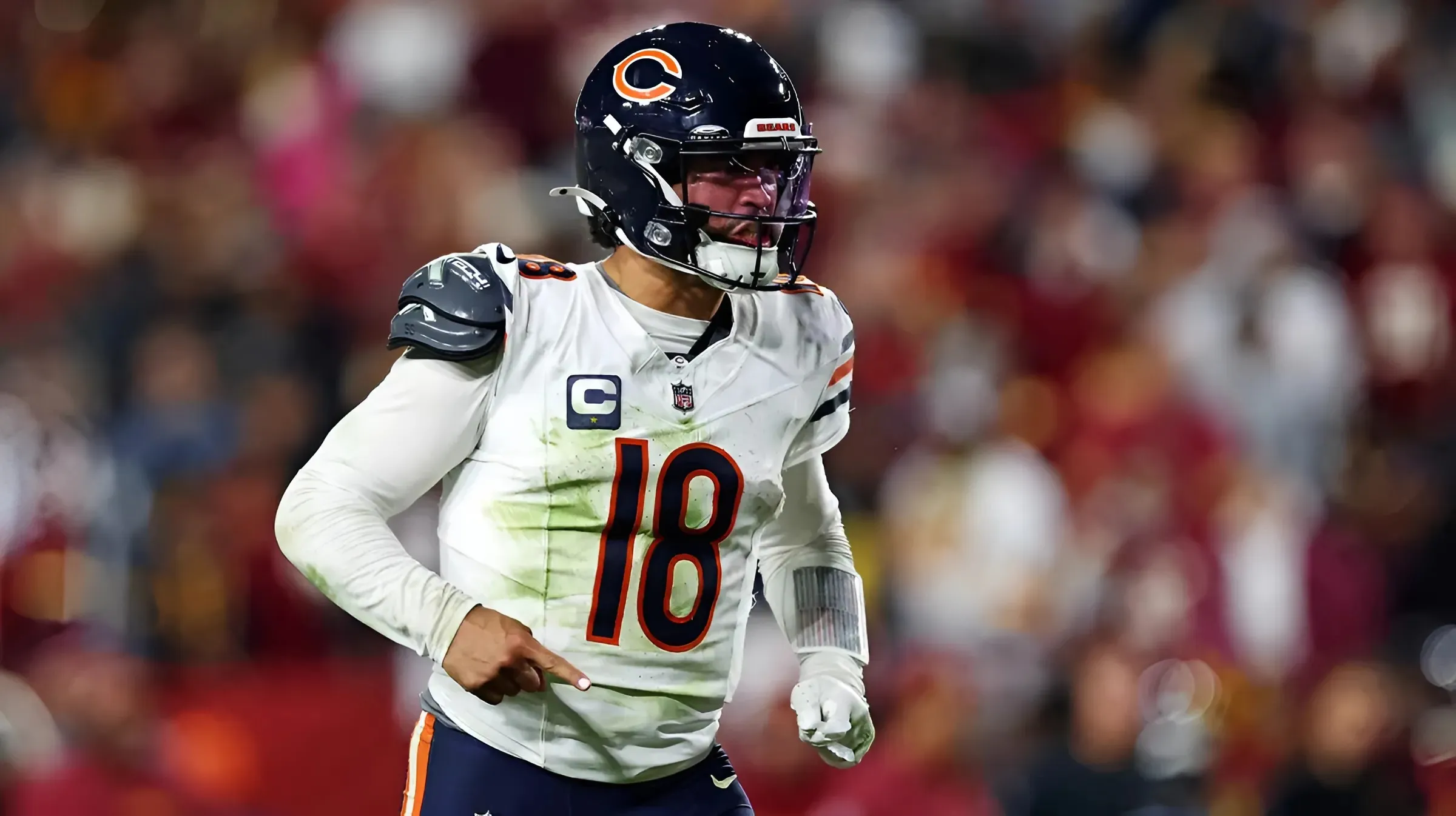 Bears QB Caleb Williams loses key protector for Cardinals clash