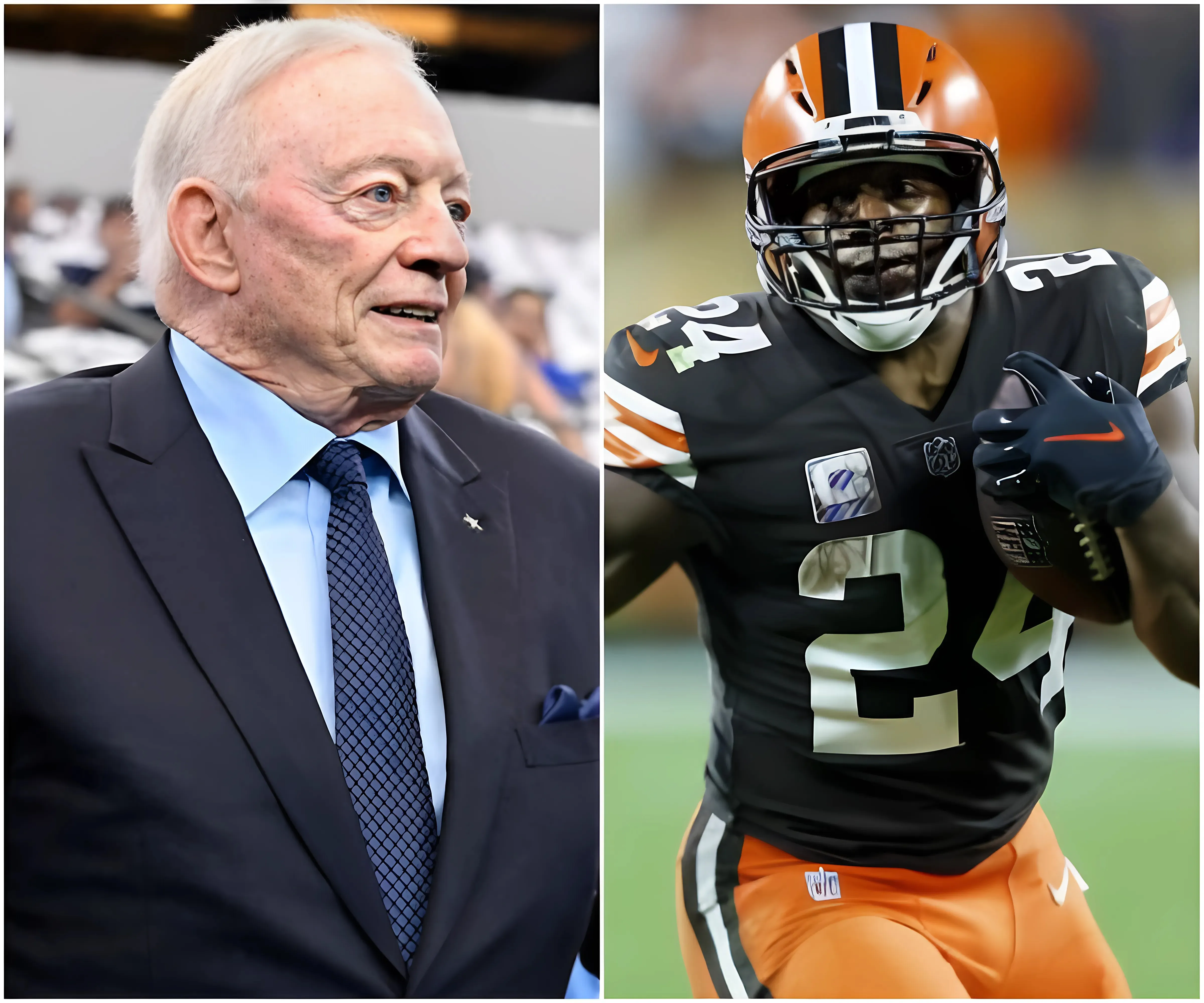 Jerry Jones Drops Cryptic Hint on 'Aggressive' Cowboys Trade Amid Nick Chubb Rumor