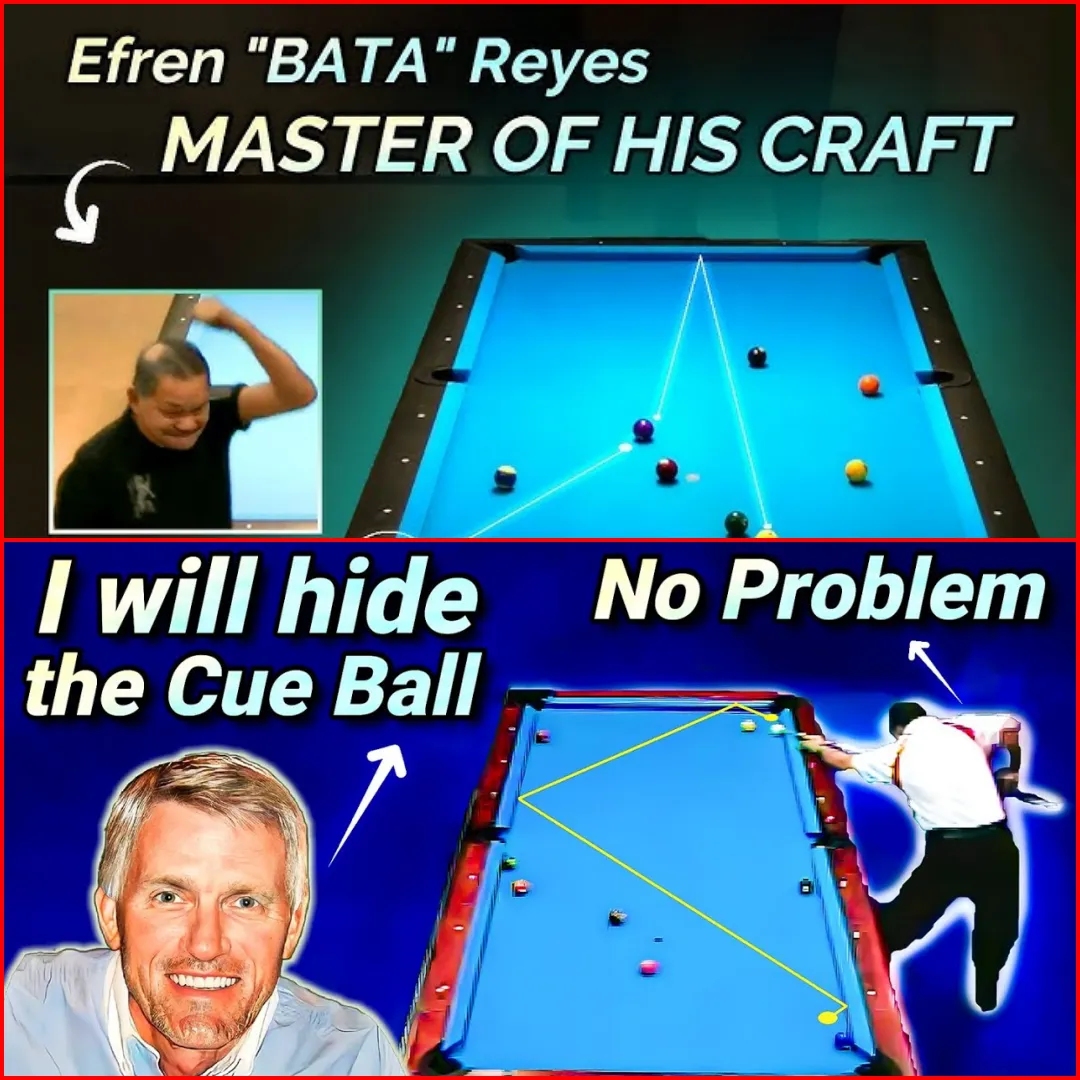 Check Out This Video of Efren Reyes: The Master of the Perfect Shot!