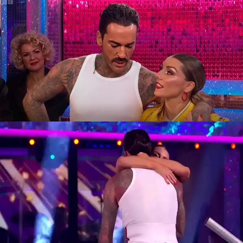 Watch the moment gutted Pete Wicks whispers sweet message to Strictly partner Jowita seconds after dance move error ngocc