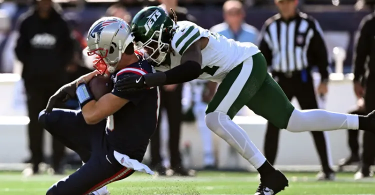 NFL punishes Jets defender after play that got Patriots QB Drake Maye hurt